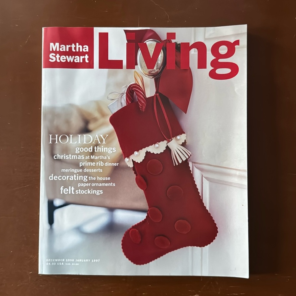 Martha Stewart Living December 1996 / January 1997